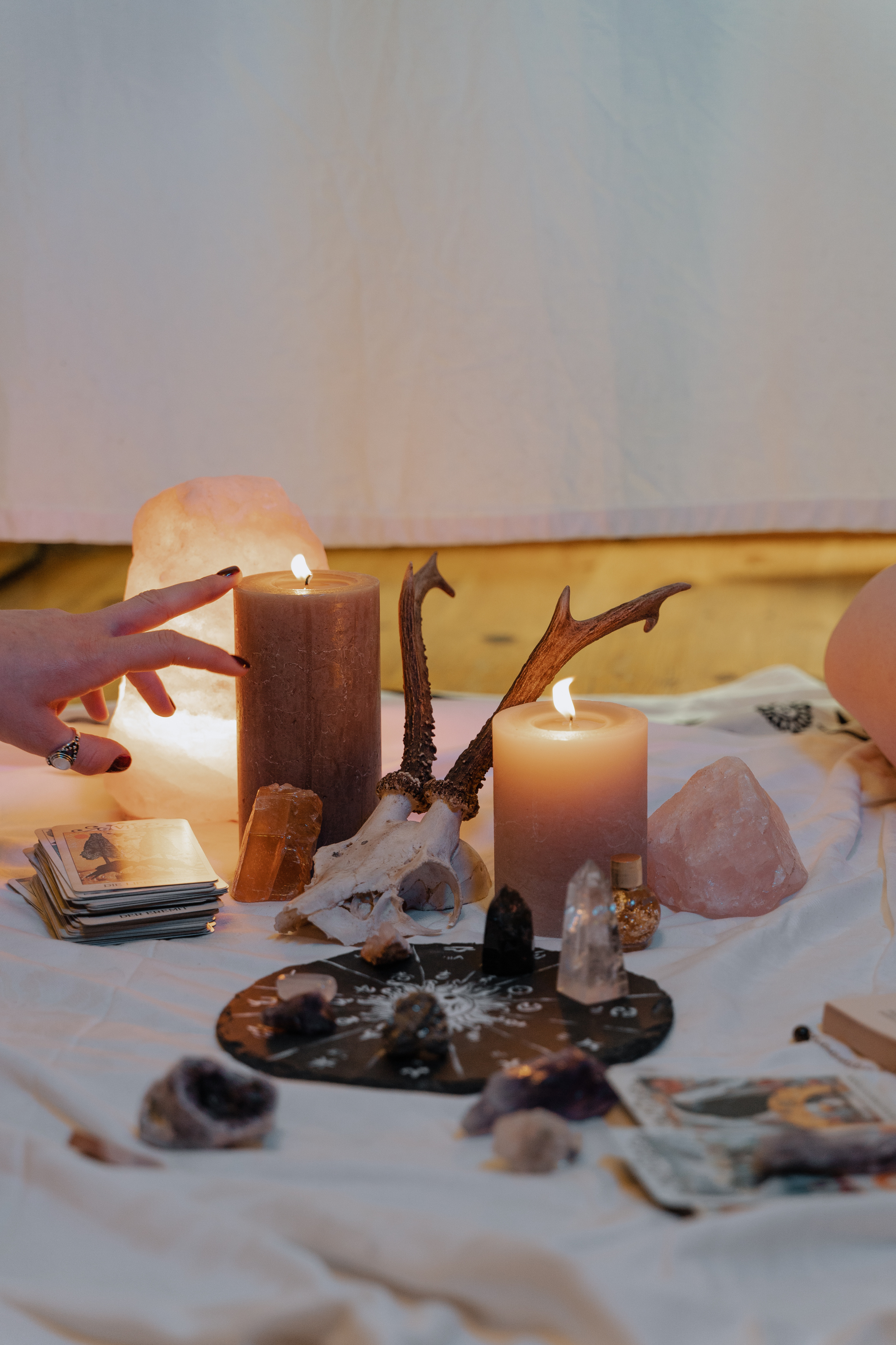 Divination Ritual with Crystals 